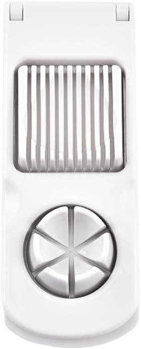 Classic Egg Slicer with Stainless Steel Wire Uniform Slicing 2 Slice Modes Boiled Egg Peeler For Boiled Eggs Strawberries Mushrooms Home Kitchen Cooking Tool Compact by Unknown