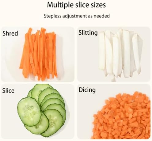 cjc Safe Mandoline Slicer,Adjustable Vegetable Food Chopper,Bigger Size - Image 7