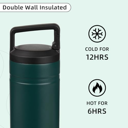 BJPKPK 20 oz Insulated Travel Water Bottle, Coffee Tumbler Stainless Steel - Image 5