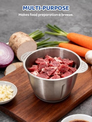 Food Processor, 500W Electric Food Chopper - Image 5