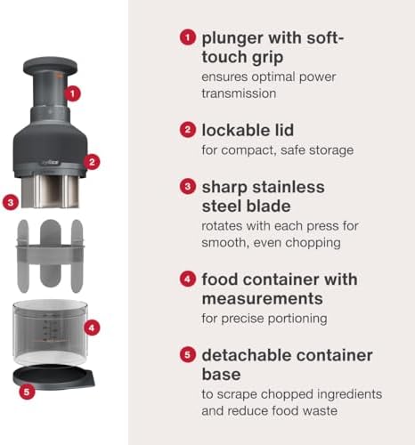 Zick Zick Classic Food Chopper, Zick Zick 3.0