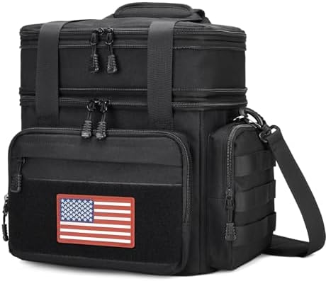 Tactical Lunch Box for Men - Large Lunch Bag Double Deck