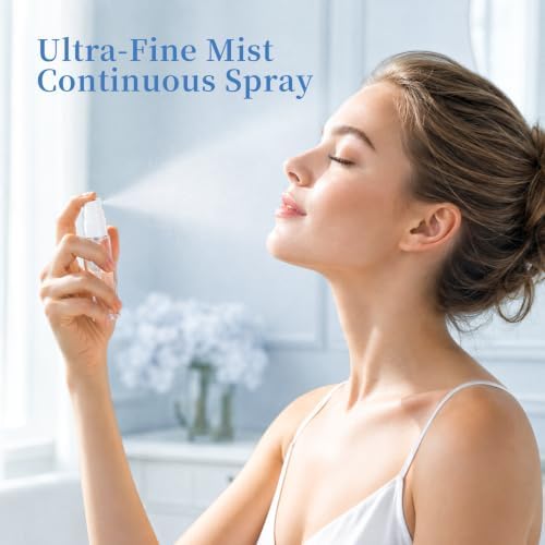YIERSO Refillable Spray Bottles 1oz 30ml 4-Pack Small Travel Bottle - Image 4