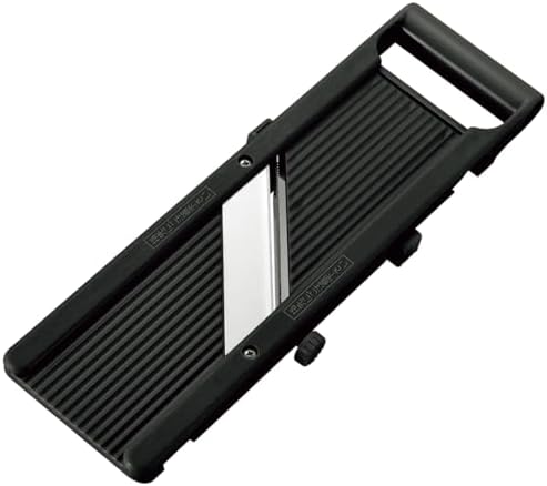 TIKUSAN SAMURAI Slicer Japanese Mandoline Vegetable Slicer Made in Japan Adjustable Slice Thickness Stainless Steel Blade (Normal) by TIKUSAN