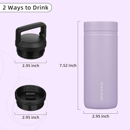 BJPKPK 20 oz Insulated Travel Water Bottle, Coffee Tumbler Stainless Steel - Image 4