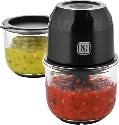 Glass Mini Chopper: 1 Cup, Cordless, Toastmaster by Unknown