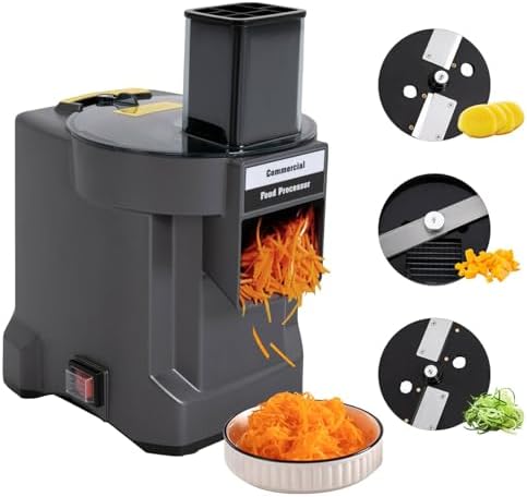 3 in 1 Electric Vegetable Chopper, Multifunctional Vegetable Chopper Food Processor Vegetable Chopper Dicer Slicer Cutter Automatic Cutter for Onion, Suitable for Commercial and Home Use by Kreiaoer