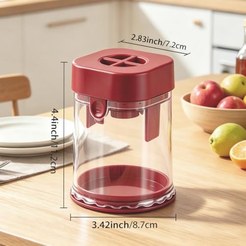 Fruit Slicer Cup, 2-in-1 Detachable Strawberry Slicer & Dicer - Image 2