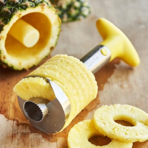 Sur La Table Pineapple Corer and Slicer, Yellow
