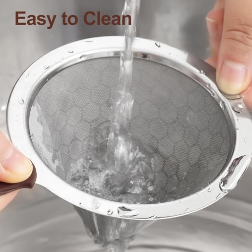 Pour Over Coffee Dripper, Stainless Steel Filter,Easy to Clean Paperless pour over coffee maker,Reusable Filter,Cone Dripper with Removable Cup