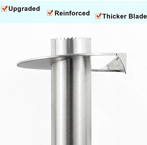 Pineapple Corer, [Upgraded, Reinforced, Thicker Blade] Newness Premium Pineapple Corer Remover