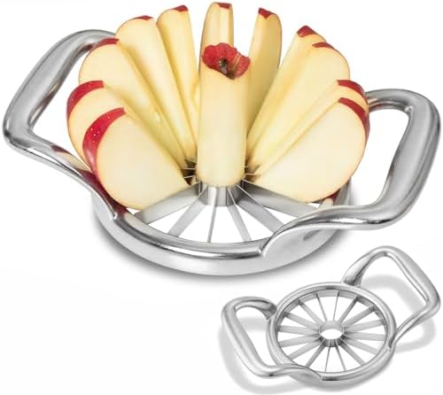 5.5 Inch Extra Large 16-Slice Apple Corer, Heavy Duty Divider Wedger Cutter