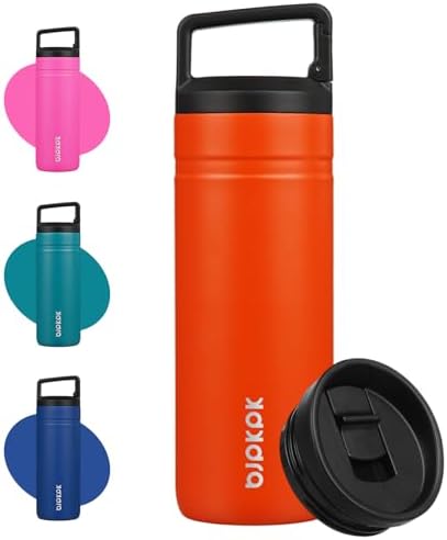 BJPKPK 20 oz Insulated Travel Water Bottle, Coffee Tumbler Stainless Steel by BJPKPK