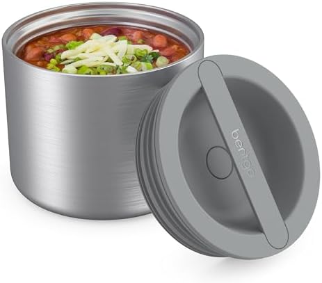 Stainless Steel Insulated Food Container, Leak-Proof, 19 fl oz
