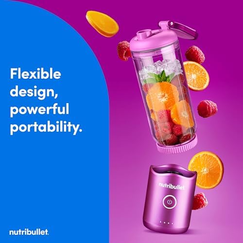 nutribullet Flex Portable Blender NBPB50200DB, Orchid Purple - Image 2