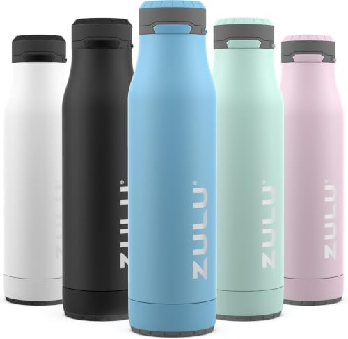 Ace 24oz Insulated Stainless Steel Water Bottle, Chug Spout, Ice Blue