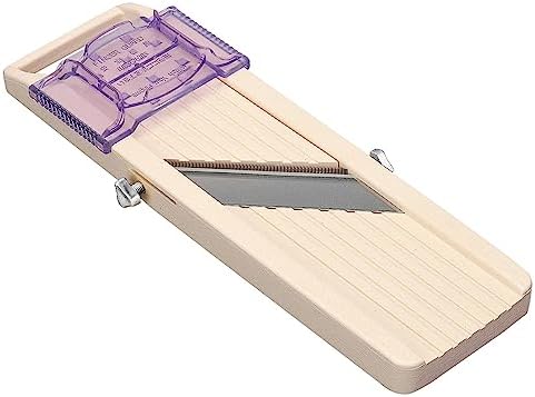 Bourgeat 186700 Little Beni 12.5 x 3.5" Mandoline Slicer, Beige