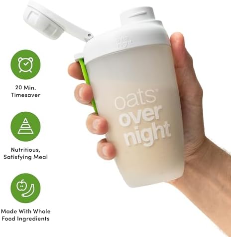 Oats Overnight Ultimate Variety Pack – Protein Oats, 16 Assorted + Bottle