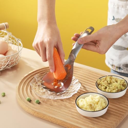 5 in 1 Multifunction Cooking Spoon,18/8 Stainless Steel slotted spoon