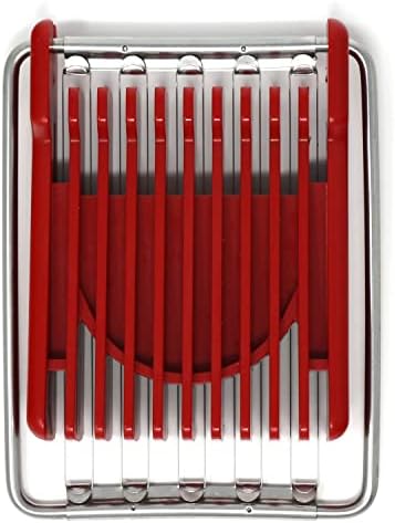 Norpro Dual Sided Flip N'Slice Slicer, Red, 4.25" x 3.25" x .88" by Unknown