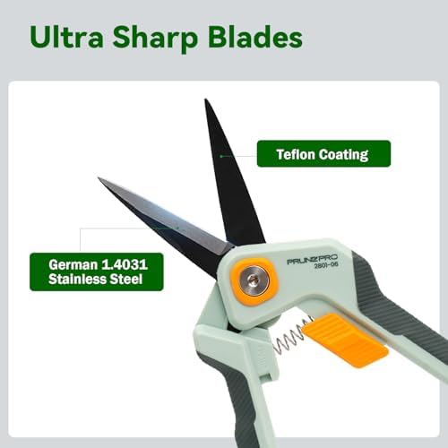 Pruning Shears Scissors Set Effortless Cut 1" Branches Clippers