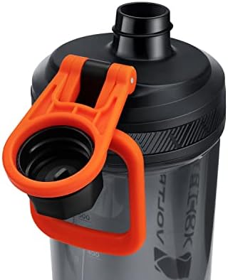 Electric Protein Shaker Bottle - USB Rechargeable Mixer Cup for Shakes and Meal Replacements, BPA-Free Tritan, 24oz