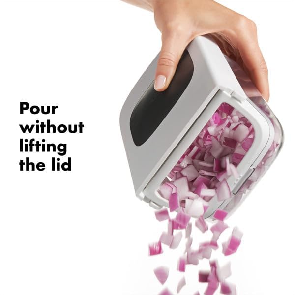 OXO Good Grips Vegetable and Onion Chopper with Easy Pour Opening - Image 2