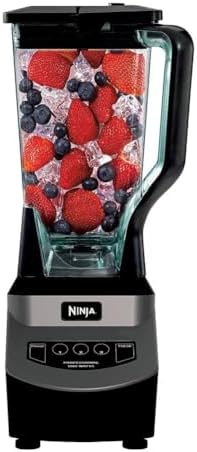 Ninja Blender for Smoothies & Shakes, 1000W, 72oz Pitcher, Black, NJ601AMZ by Unknown