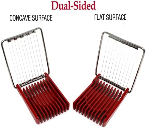 Norpro Dual Sided Flip N'Slice Slicer, Red, 4.25" x 3.25" x .88" - Image 3