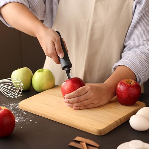 Easy Twist Apple Corer – Easy Grip, Stainless Steel Blade, Quick & Effortless Apple & Pear Coring, Dishwasher Safe Kitchen Tool