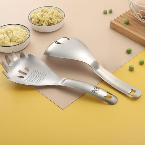 5 in 1 Multifunction Cooking Spoon,18/8 Stainless Steel slotted spoon