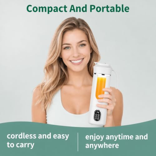 Portable Cordless Blender,Small Rechargeable Juicer - Image 7
