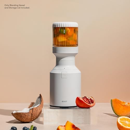 Beast Blending Vessel for Mighty 850 & Mini, 415mL, Cloud White - Image 3