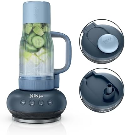 Ninja BlendBOSS Personal Blender, 26oz Tumbler, 1200PW, Cyberspace, DB351CY by Unknown