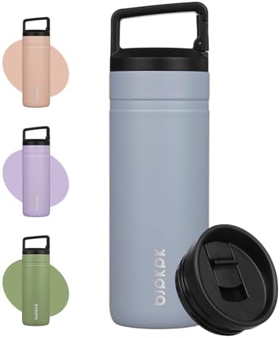 BJPKPK 20 oz Insulated Travel Water Bottle, Coffee Tumbler Stainless Steel by BJPKPK