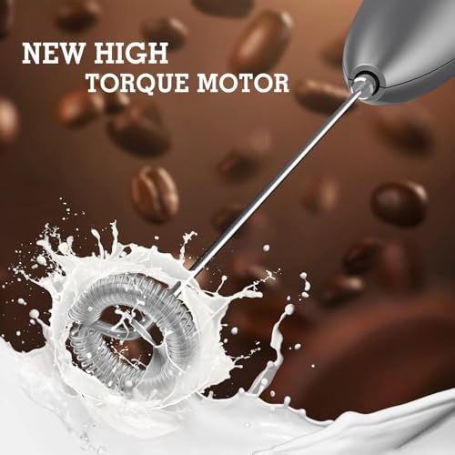 SIMPLETASTE Milk Frother Handheld Electric Foam Maker Battery Operated - Image 2