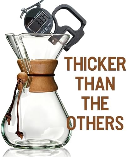 Pour Over Coffee Maker Set, 40oz Classic Style, 304 Stainless Filter