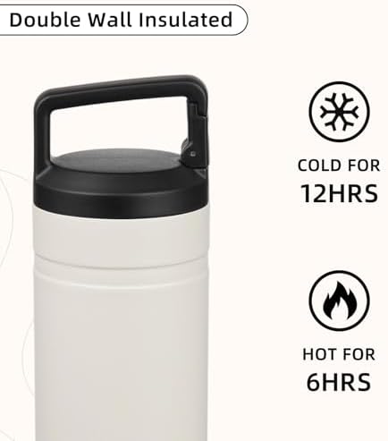 BJPKPK 20 oz Insulated Travel Water Bottle, Coffee Tumbler Stainless Steel - Image 5