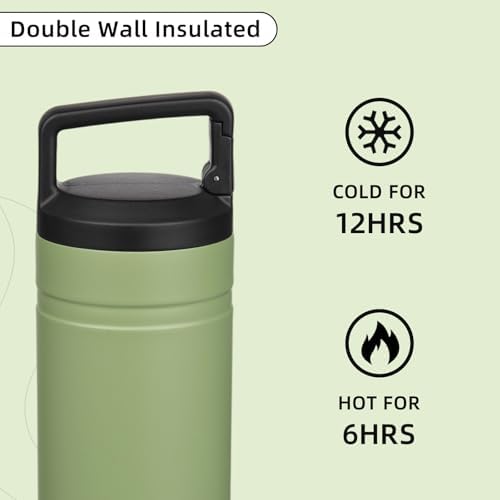 BJPKPK 20 oz Insulated Travel Water Bottle, Coffee Tumbler Stainless Steel - Image 5