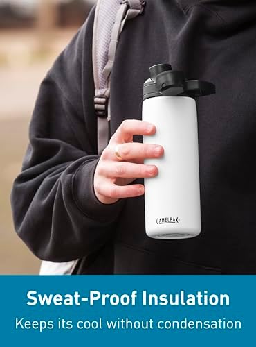 CamelBak Chute Mag Vacuum Insulated Stainless Steel Water Bottle, Magnetic Leak‑Resistant Cap for Everyday Hydration