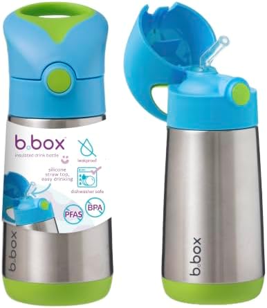 Insulated Water Bottle for Kids, 12 oz Toddler Water Bottle