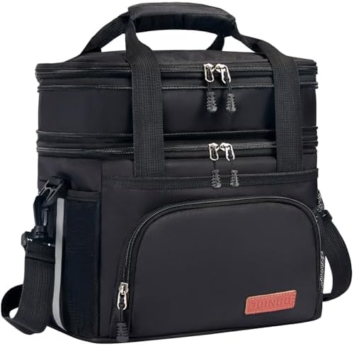 Tactical Lunch Box for Men/Women, 16L Expandable Insulated Lunch Bag