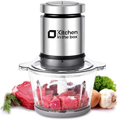 3cups Mini Food Processors,Small Meat Grinder & Food Chopper Electric
