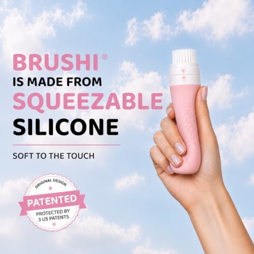 Brushi® Patented Sunscreen Applicator – Refillable Squeezable Bottle with Soft Blending Brush, Mess-Free Sunscreen Applicator for Face & Body, Adults & Kids, Travel Size 3 oz (Go Pink) - Image 4