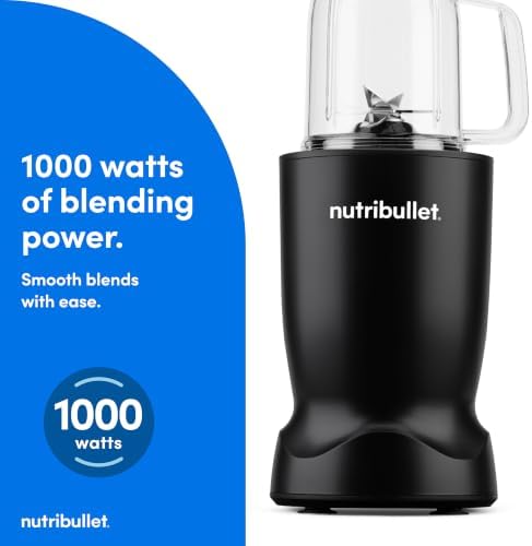 nutribullet® Turbo Tumbler Edition, Personal Blender, Black, NB30400AK - Image 4