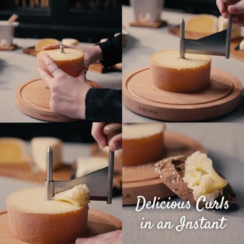 BOSKA Cheese Curler Amigo - The original Cheese Shaver For Tête de Moine
