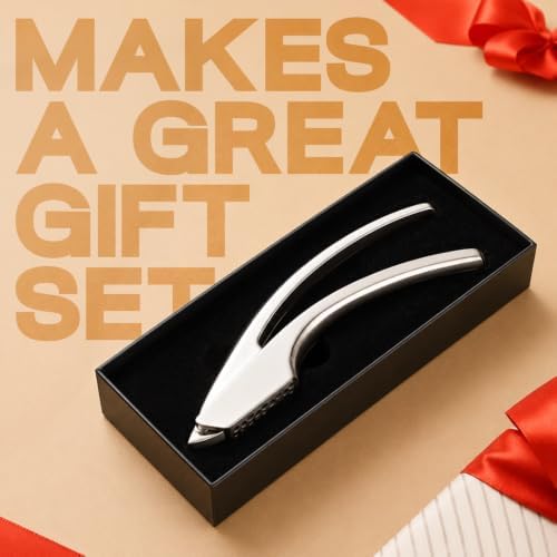 Gourmet Easy Garlic Press Lifetime Replacement, No Need to Peel, Fine Mince - Image 6