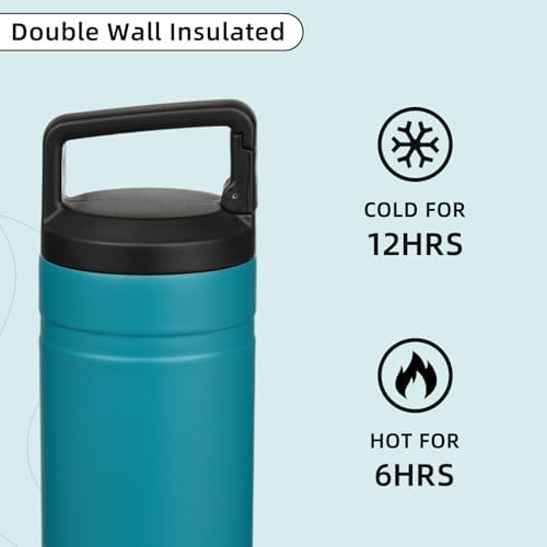 BJPKPK 20 oz Insulated Travel Water Bottle, Coffee Tumbler Stainless Steel - Image 5