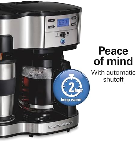 2-Way Programmable Coffee Maker & Single Serve Coffee Maker