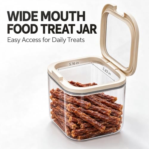 5 Lbs Flour Container with Lid & Scooper,BPA Free,Airtight